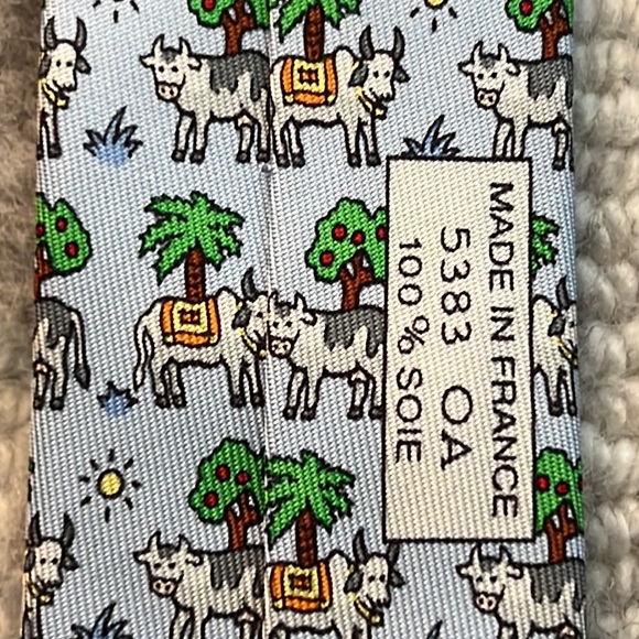 Hermes Silk Tie - Picture 6 of 9